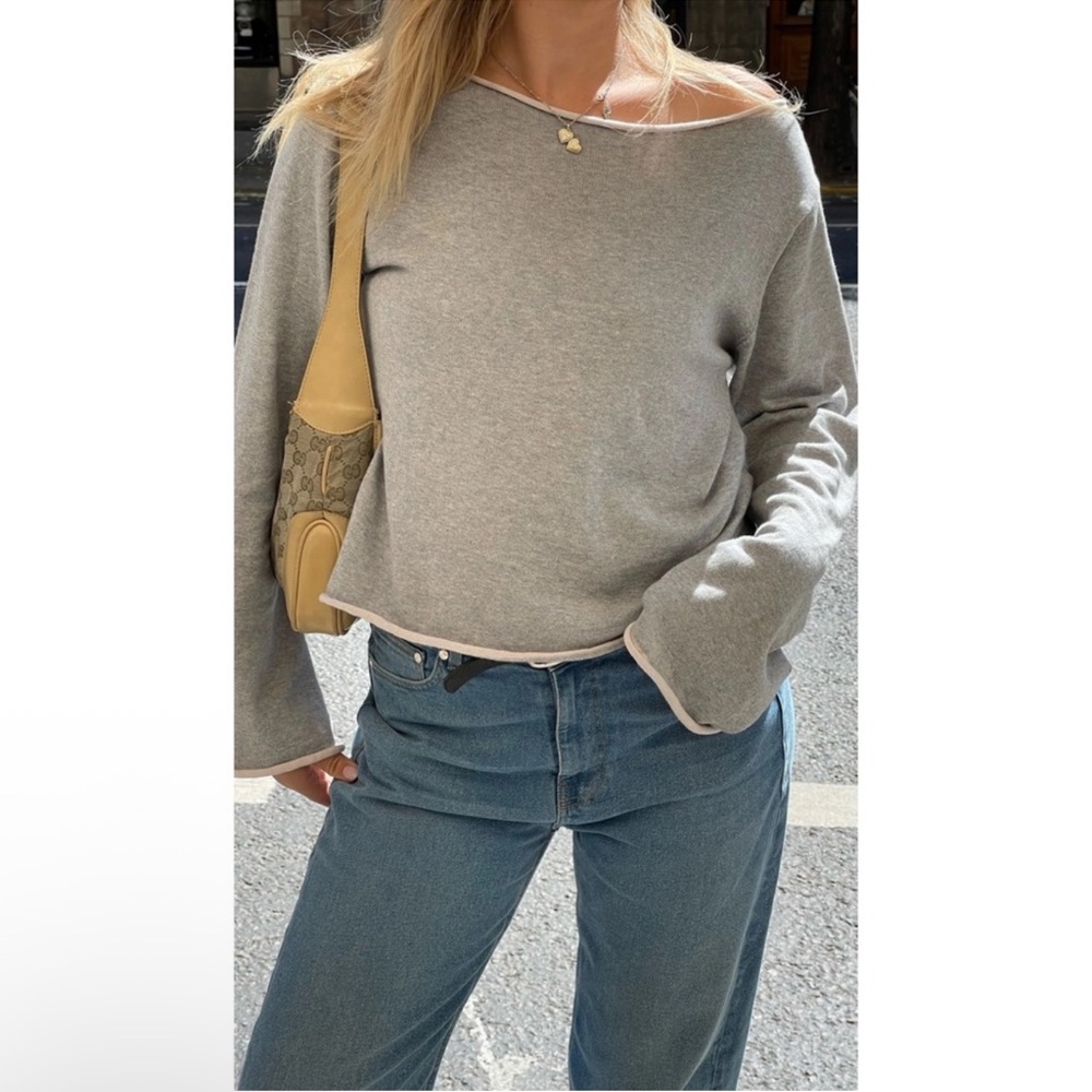 Djerf Avenue Bateau Neck Sweater